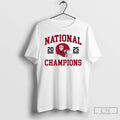 Premium Indiana Football 2025 Cfp National Champions Helmet T-Shirts, Hoodie, Sweatshirt | CiraTrend.com