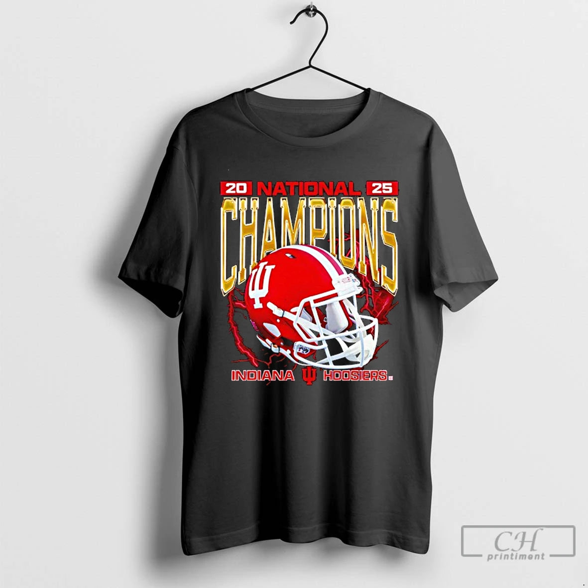 Premium Indiana Hoosier National Champs Helmet 2025 T-Shirts, Hoodie, Sweatshirt | CiraTrend.com
