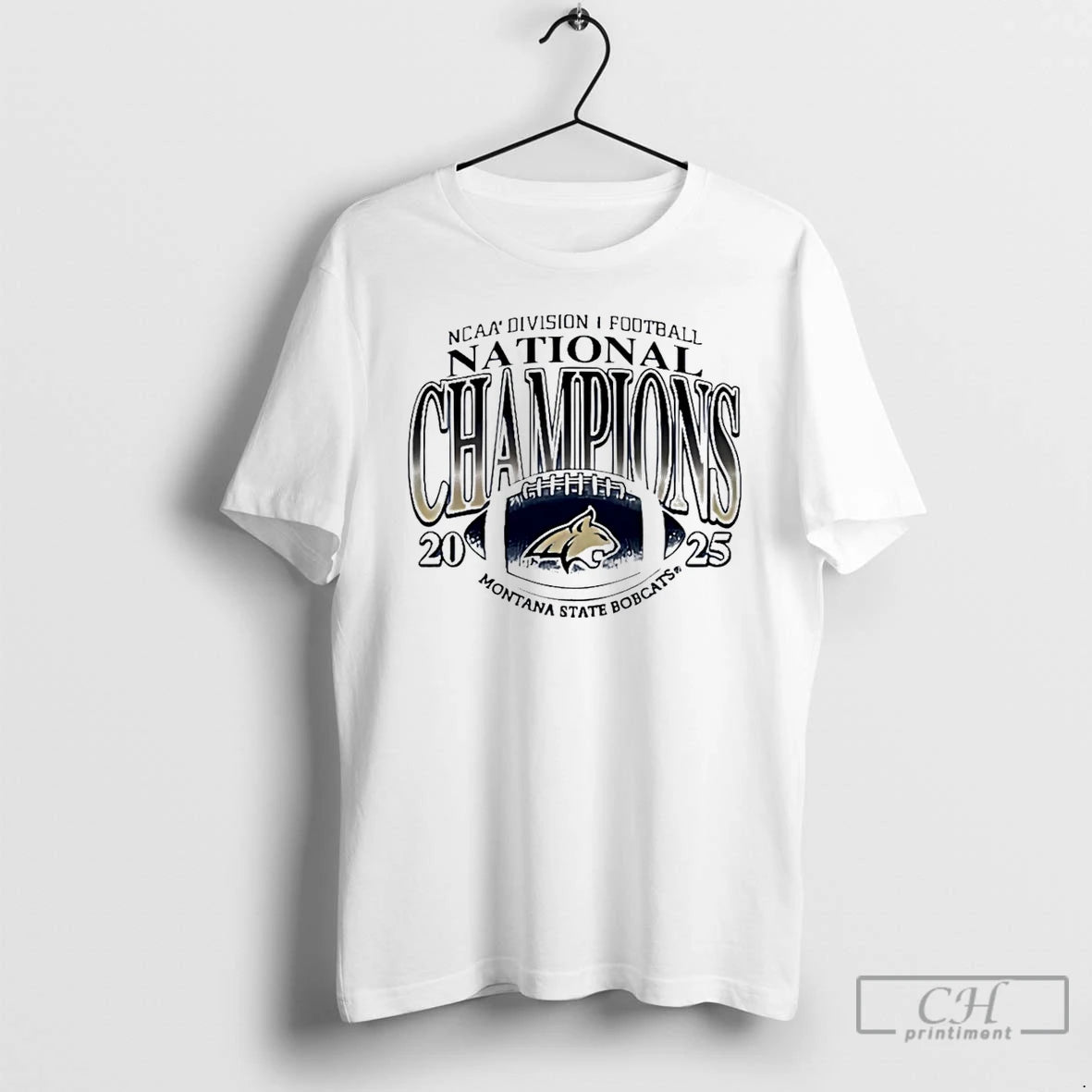 Premium Monrana State Bobcats 2025 Ncaa Division I Football Champions Logo T-Shirts, Hoodie, Sweatshirt | CiraTrend.com