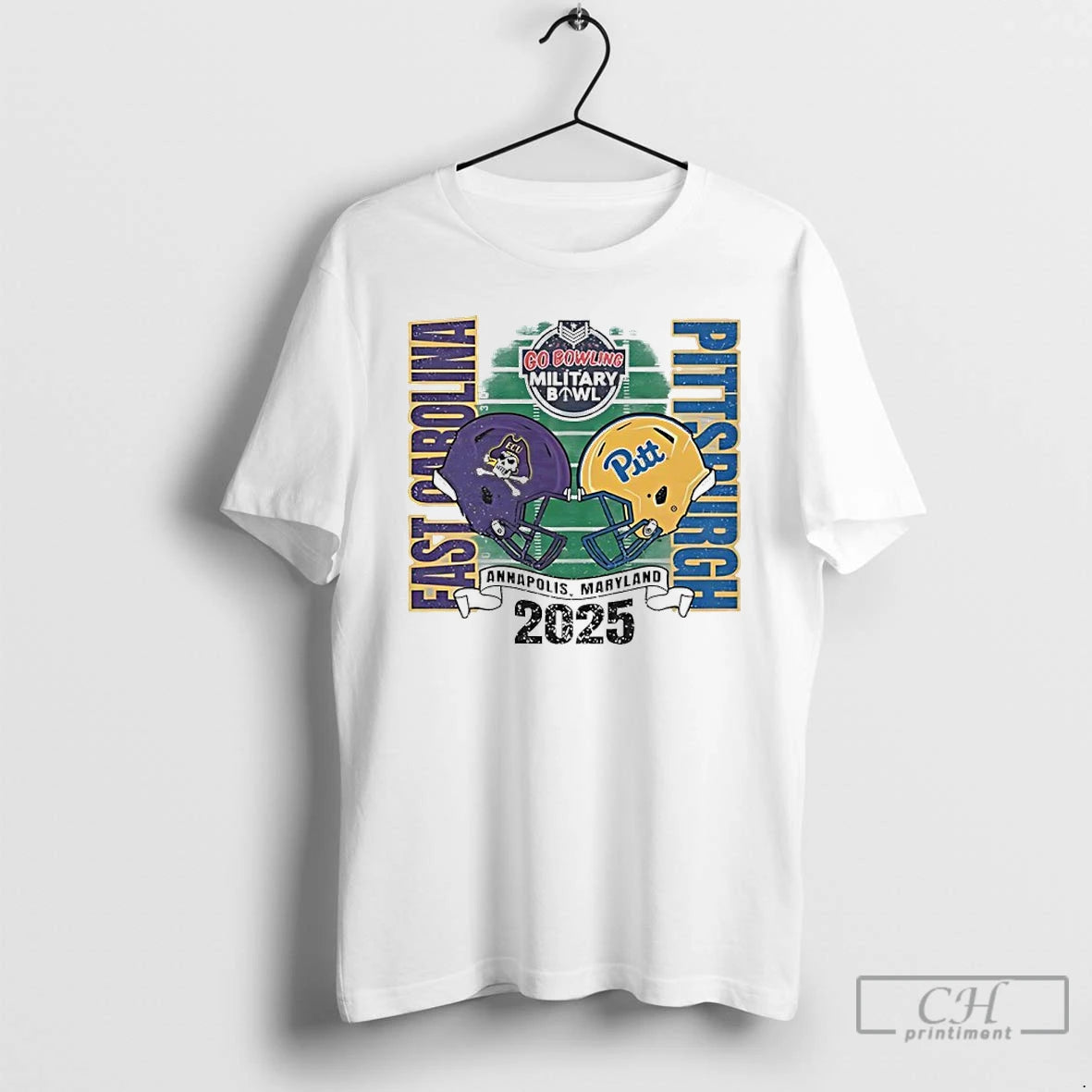 Premium Pitt Panthers Vs East Carolina 84 2025 Military Bowl Head To Head T Shirts Hoodie, Sweatshirt | CiraTrend.com