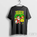 Premium Saint Nick Only Punches The Naughty Christmas List T-Shirts, Hoodie, Sweatshirt | CiraTrend.com