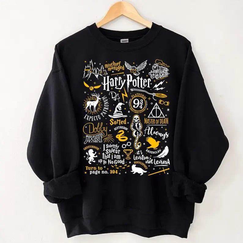 Quotes Sweatshirt - Hoodie - Shirt Cotton Relaxed Fit, Full Color, Tee Print | CiraTrend.com