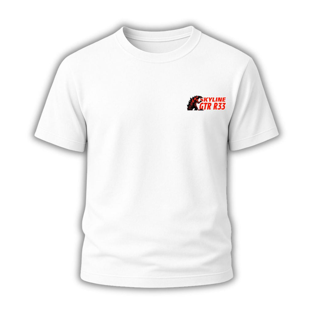 Nissan Skyline GT-R R33 “Godzilla Shadow” T-Shirt Hoodie, Sweatshirt | CiraTrend.com (Image 3)