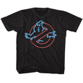 The Real Ghostbusters Toddler S/S T-Shirt - Neon Ghost - Solid Black Hoodie, Sweatshirt | CiraTrend.com