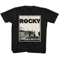 Rocky Toddler S/S T-Shirt - Million To One - Solid Black Hoodie, Sweatshirt | CiraTrend.com