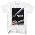 Rocky Mens S/S T-Shirt - Creed Poster - Solid White Hoodie, Sweatshirt | CiraTrend.com