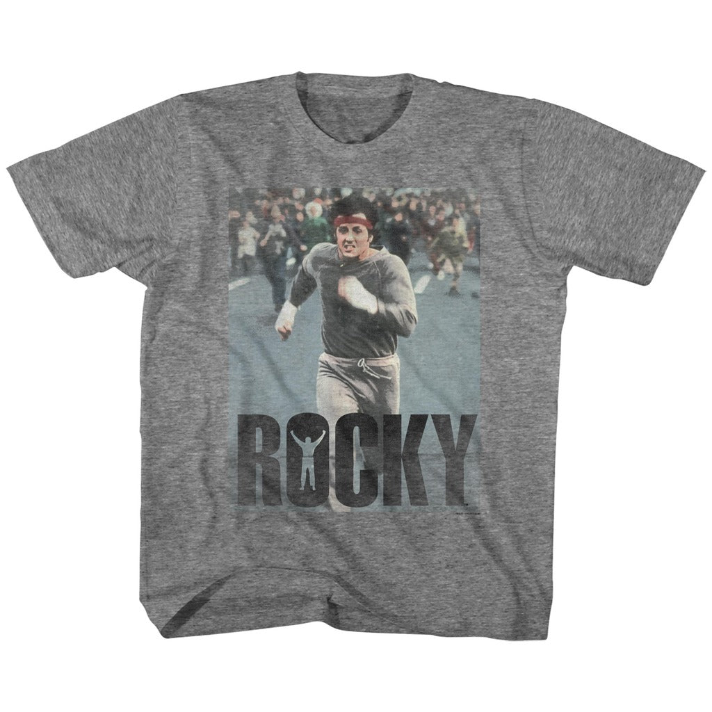 Rocky Youth S/S T-Shirt - Am Doing A Run - Heather Graphite Heather Hoodie, Sweatshirt | CiraTrend.com