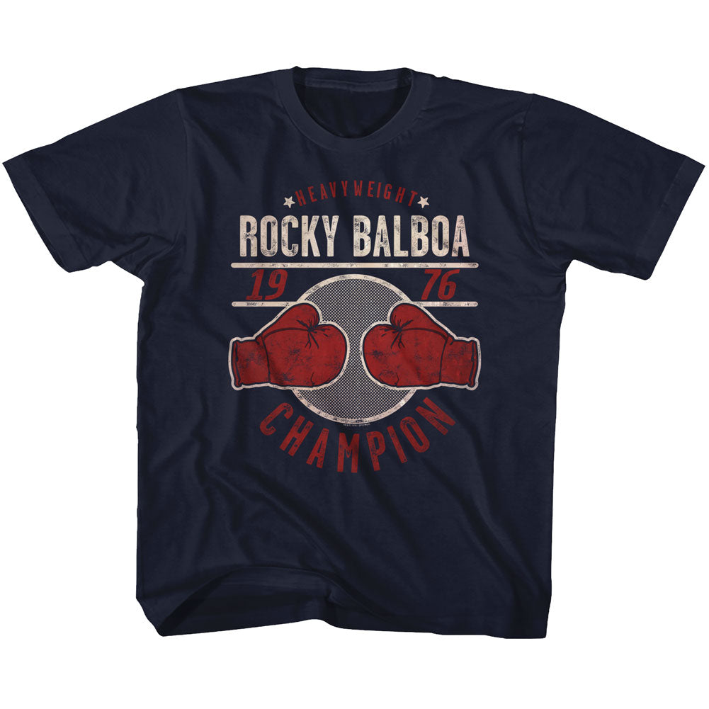 Rocky Youth S/S T-Shirt - Champ76 - Solid Navy Hoodie, Sweatshirt | CiraTrend.com