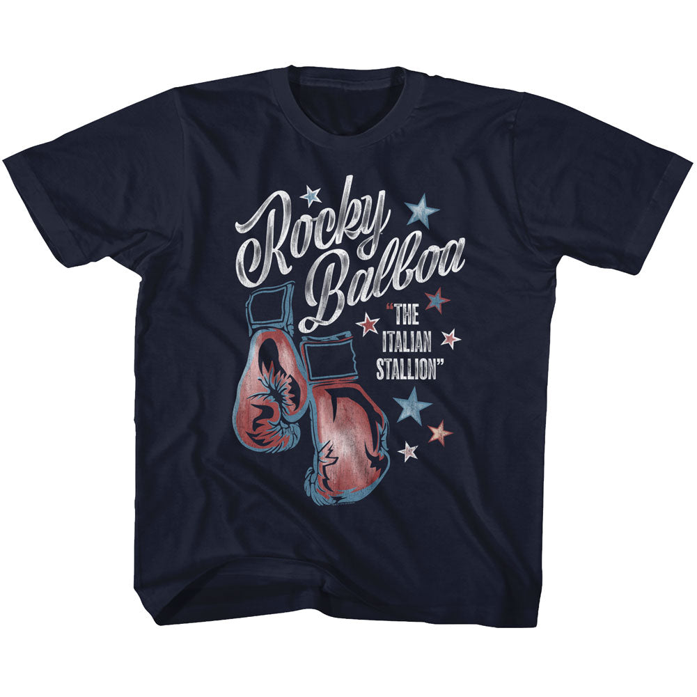 Rocky Toddler S/S T-Shirt - Rbstallion - Solid Navy Hoodie, Sweatshirt | CiraTrend.com