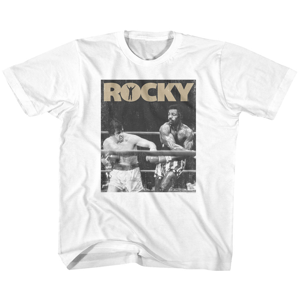 Rocky Youth S/S T-Shirt - Rocky One - Solid White Hoodie, Sweatshirt | CiraTrend.com