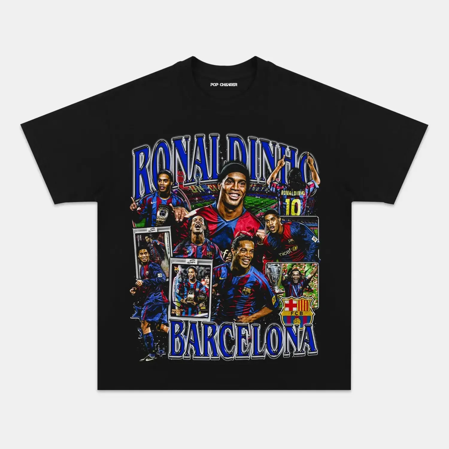 RONALDINHO - FCB TEE Style001 Hoodie, Sweatshirt | CiraTrend.com (Image 5)