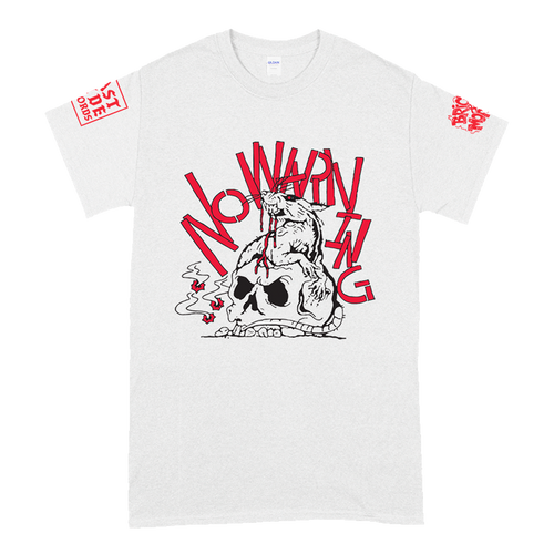 "Rat Skull" T-Shirt (White) Hoodie, Sweatshirt | CiraTrend.com