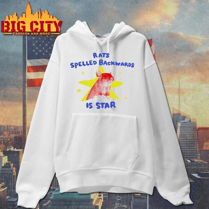 Rats Spelled Backwards Is Star Shirt