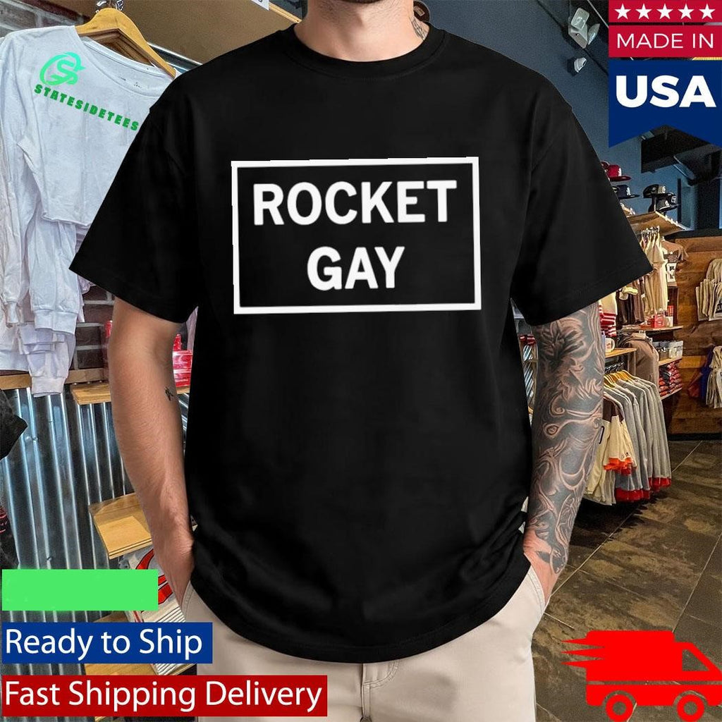 Raygun Rocket Gay Shirt