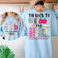 Retro The Back To School Tour Sweater, Teacher Gift, ABCD Teacher Sweater, Kindergarten Teacher Sweater, Hello School...