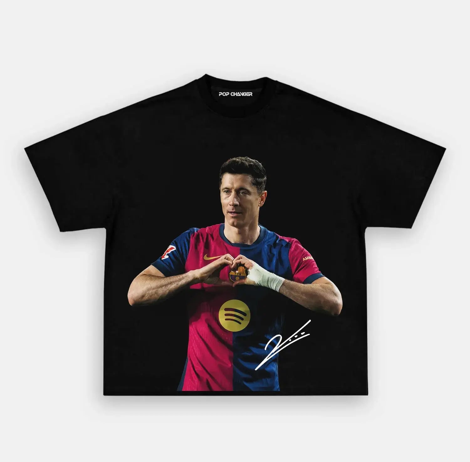 Robert Lewandowski V4 TEE Hoodie, Sweatshirt | CiraTrend.com (Image 1)