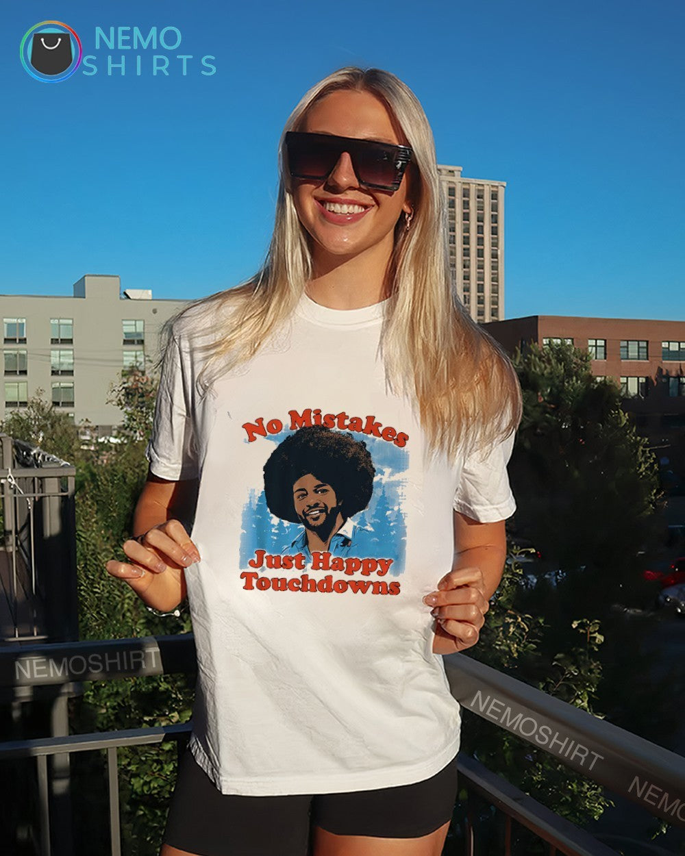 Rome Odunze no mistakes just happy touchdowns shirt