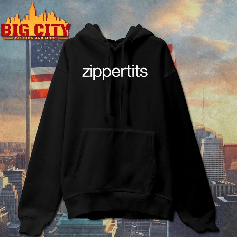 Rowan Jette Knox Wearing Zippertits shirt