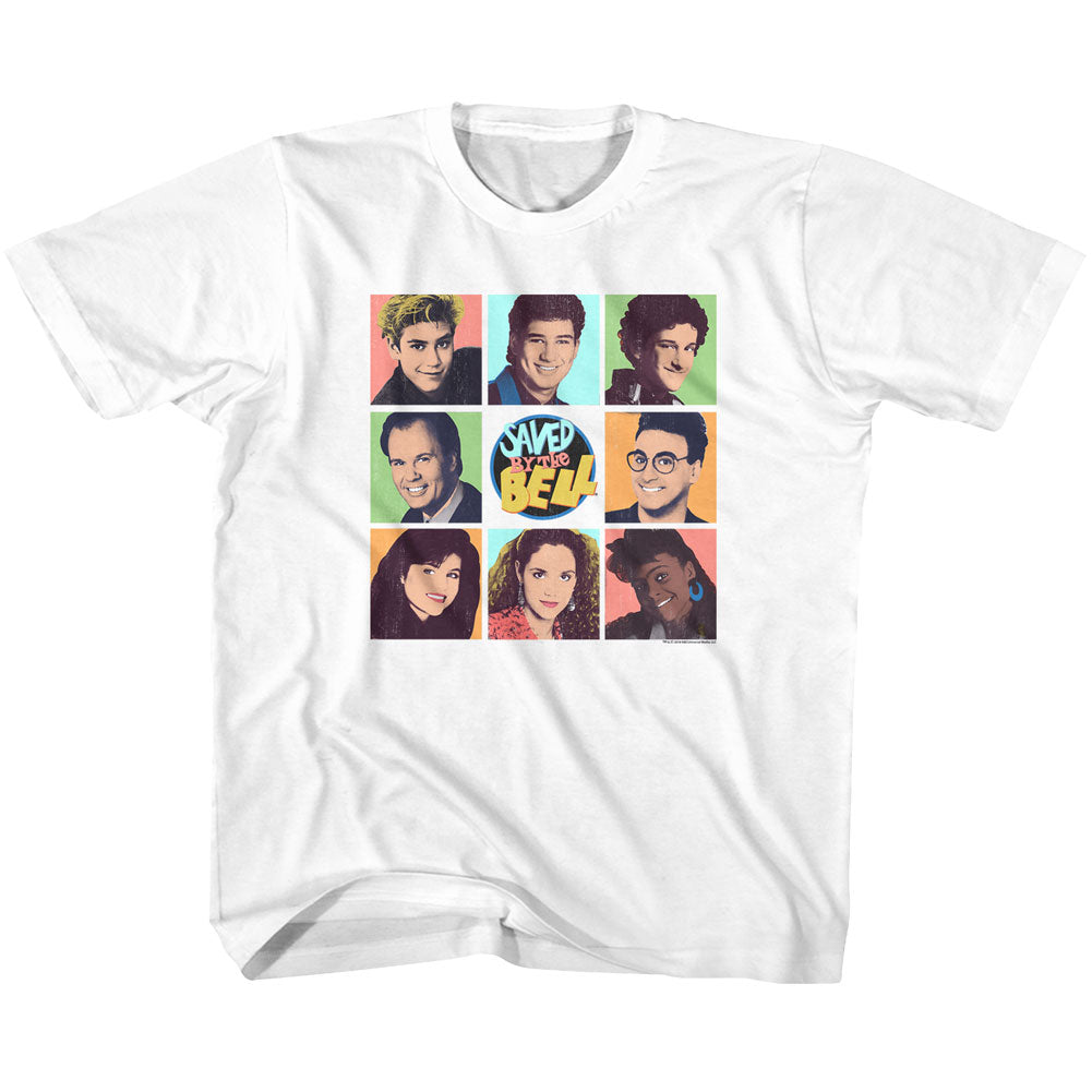 Saved By The Bell Youth S/S T-Shirt - Savedbtb - Solid White Hoodie, Sweatshirt | CiraTrend.com