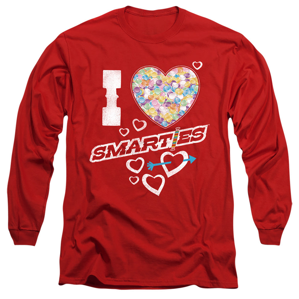 Arties I Heart Arties Mens Long Sleeve Shirt Red Hoodie, Sweatshirt | CiraTrend.com (Image 2)