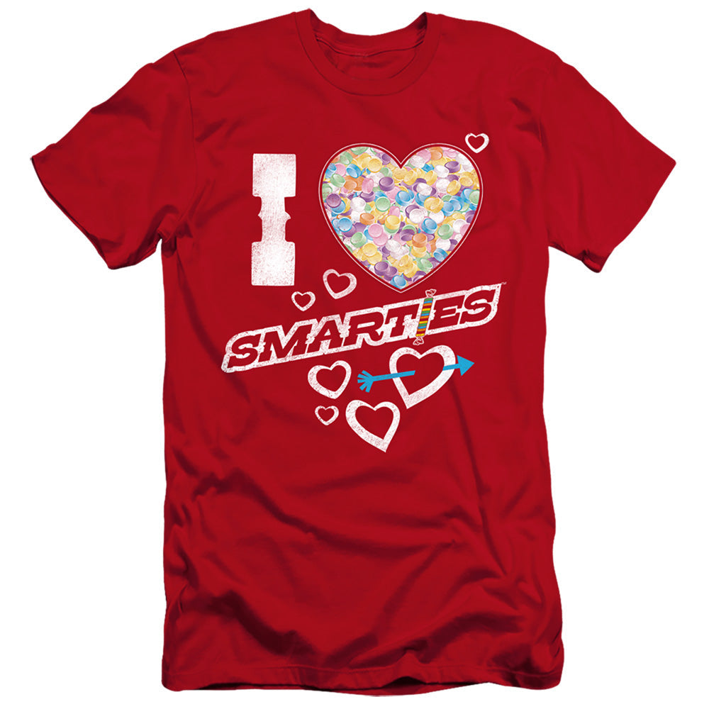Arties I Heart Arties Premium Bella Canvas Slim Fit Mens T Shirt Red Hoodie, Sweatshirt | CiraTrend.com (Image 2)