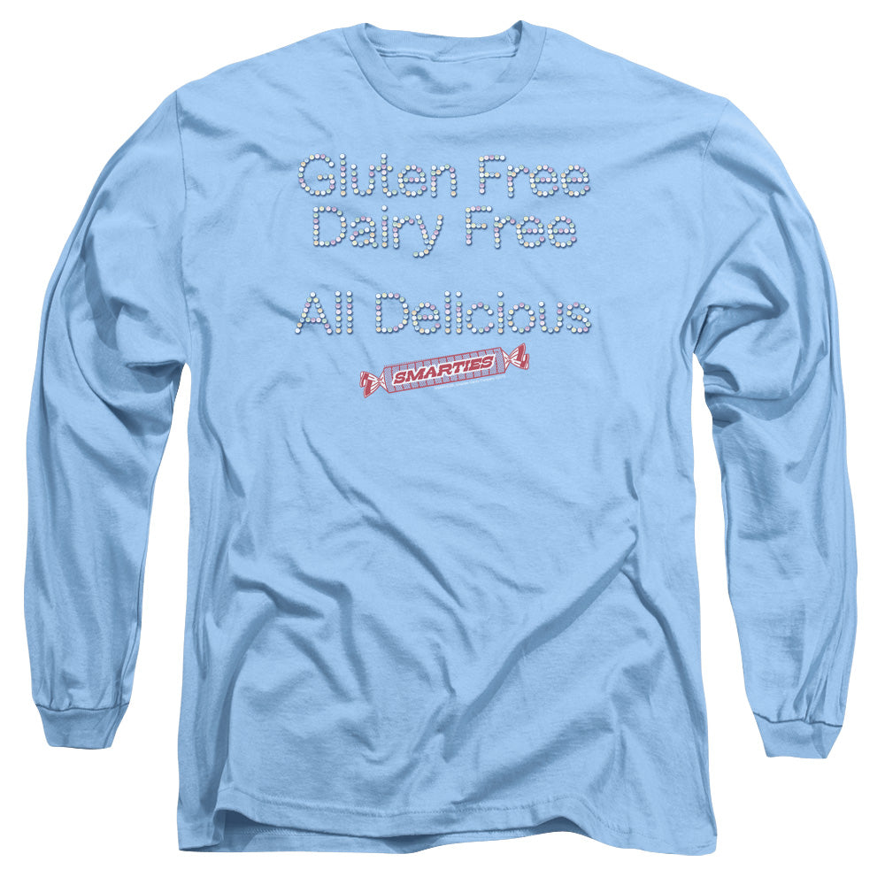 Arties Free & Delicious Mens Long Sleeve Shirt Carolina Blue Hoodie, Sweatshirt | CiraTrend.com (Image 2)