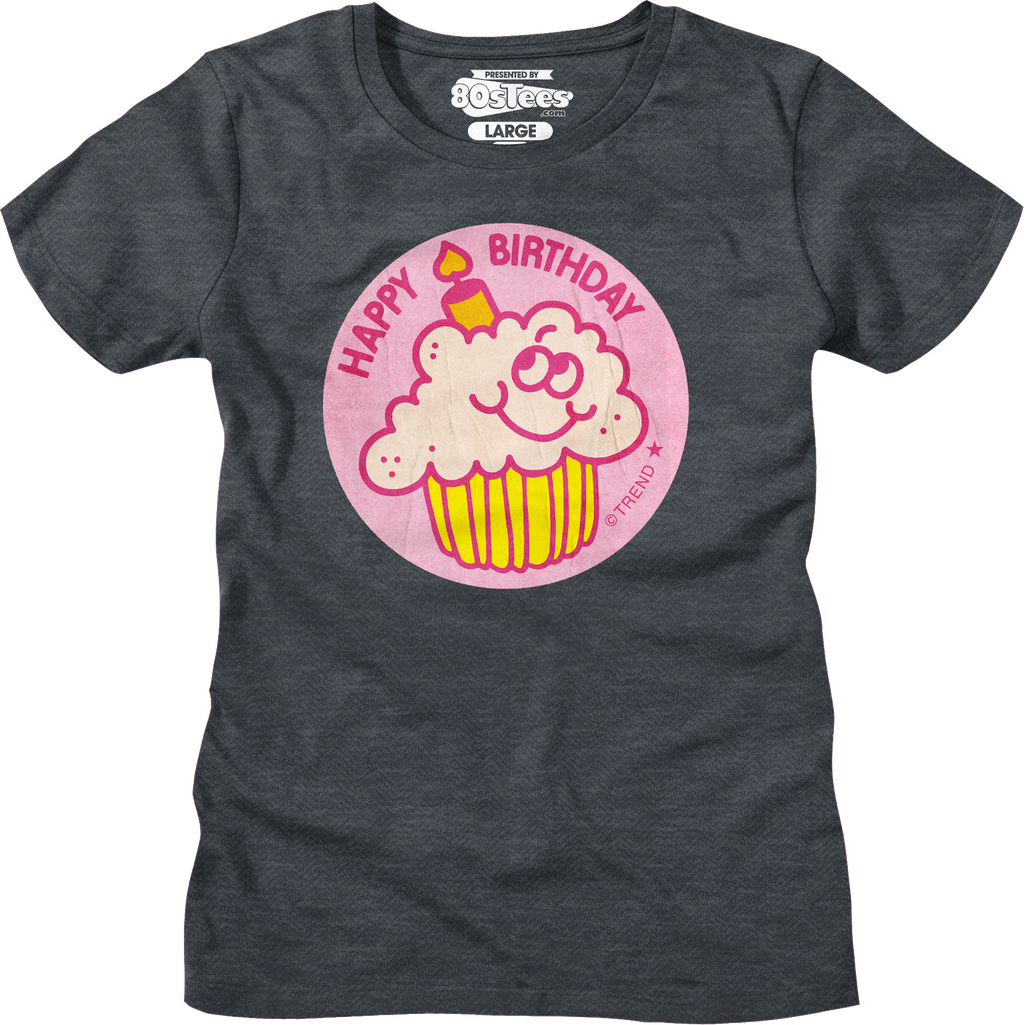 Womens Happy Birthday Scratch N Sniff Shirt Hoodie, Sweatshirt | CiraTrend.com (Image 4)