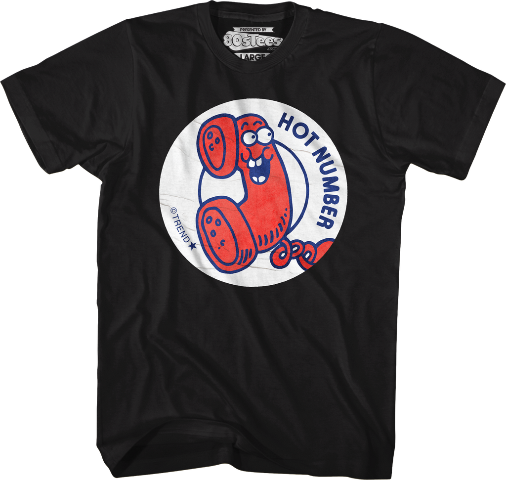 Hot Number Scratch N Sniff T-Shirt Hoodie, Sweatshirt | CiraTrend.com (Image 4)
