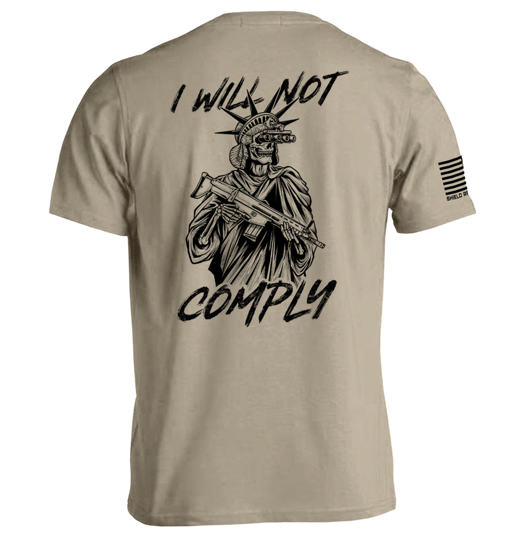 I Will Not Comply T-Shirts, Hoodie, Sweatshirt | CiraTrend.com (Image 5)