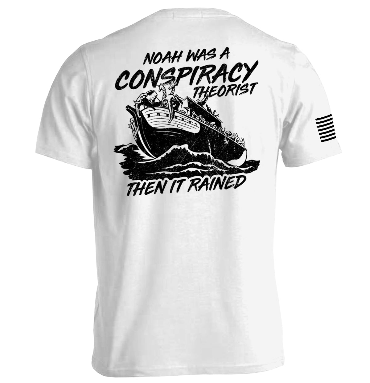 Noah was a Conspiracy Theorist then it Rained T-Shirts, Hoodie, Sweatshirt | CiraTrend.com (Image 1)