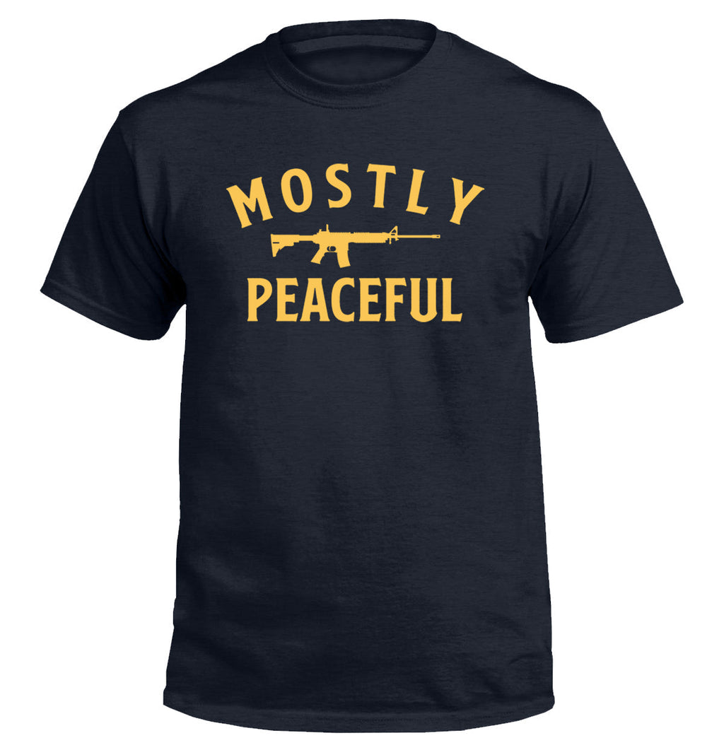Mostly Peaceful T-Shirts, Hoodie, Sweatshirt | CiraTrend.com (Image 4)
