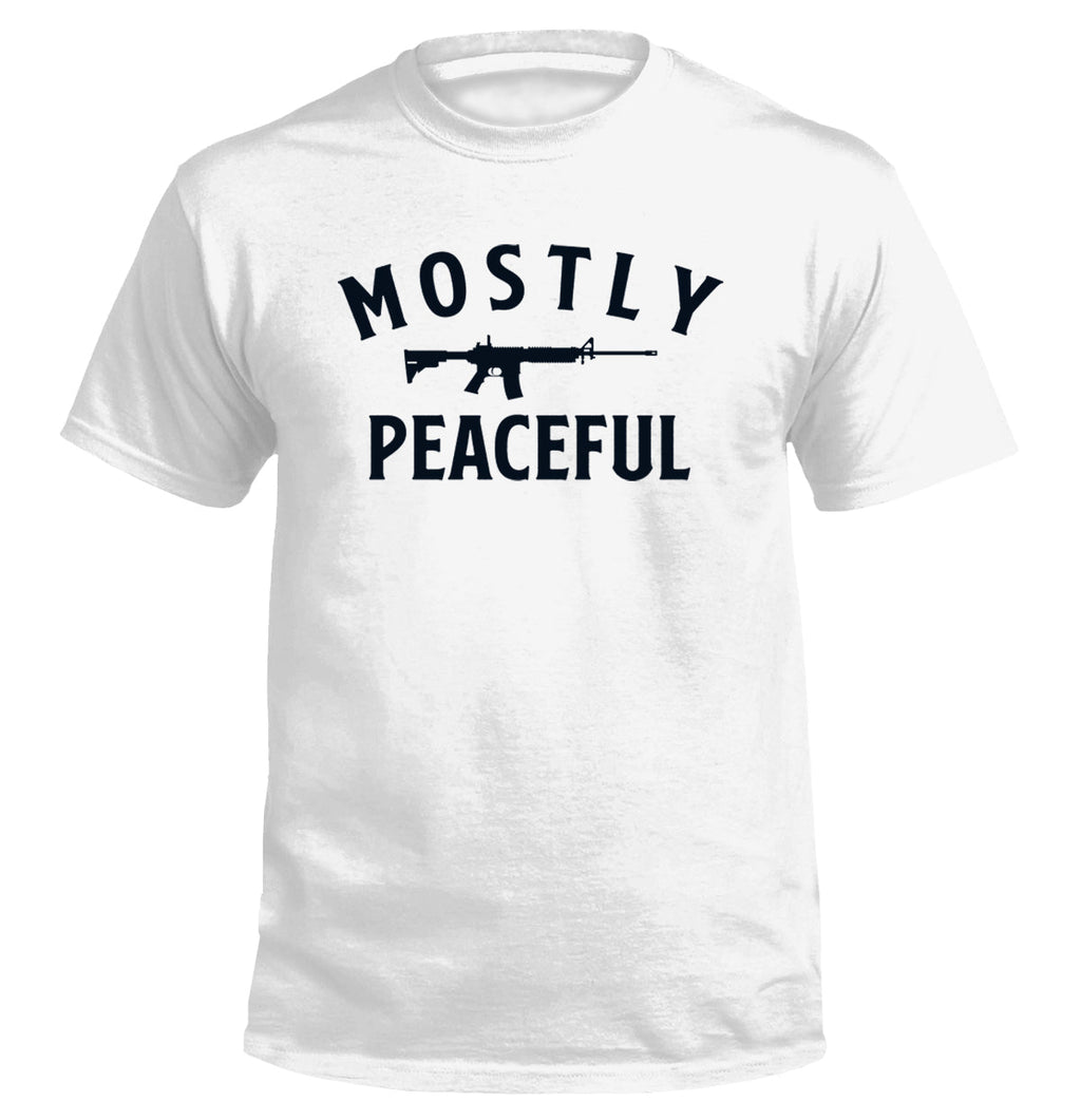 Mostly Peaceful T-Shirts, Hoodie, Sweatshirt | CiraTrend.com (Image 2)