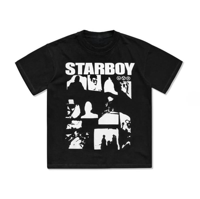 STARBOY T-SHIRT, Y2K Tee, Y2K T-shirt, Vintage T-shirt, Vintage tee Menswear Top Underwear Tshirt Streetwear Man Tropical...