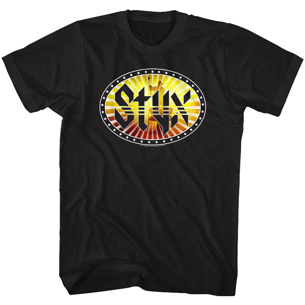 Styx Mens S/S T-Shirt - Wooden Nickel - Solid Black Hoodie, Sweatshirt | CiraTrend.com