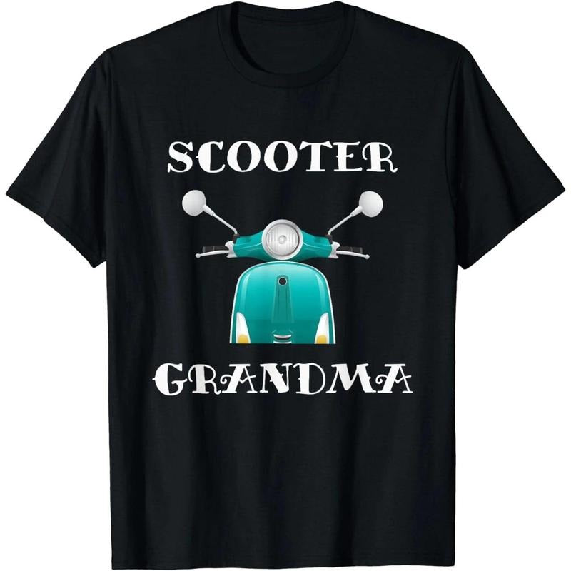Scooter Grandma T Shirt - Funny Scooter Lover Gift Shirt Hoodie, Sweatshirt | CiraTrend.com
