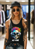 "Exclusive Skull 'No Fear' Art T-Shirt - Unisex Design | Grooveman Music TM" Hoodie, Sweatshirt | CiraTrend.com (Image 1)