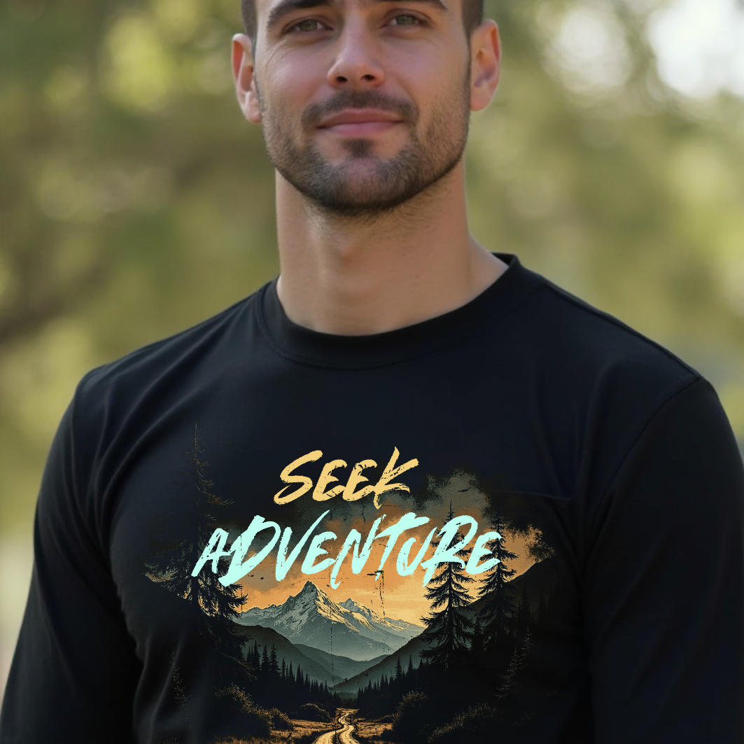 Polaris Adventure Long Sleeve Tee Ã¢â‚¬â€œ Off-Road Gear Hoodie, Sweatshirt | CiraTrend.com (Image 4)