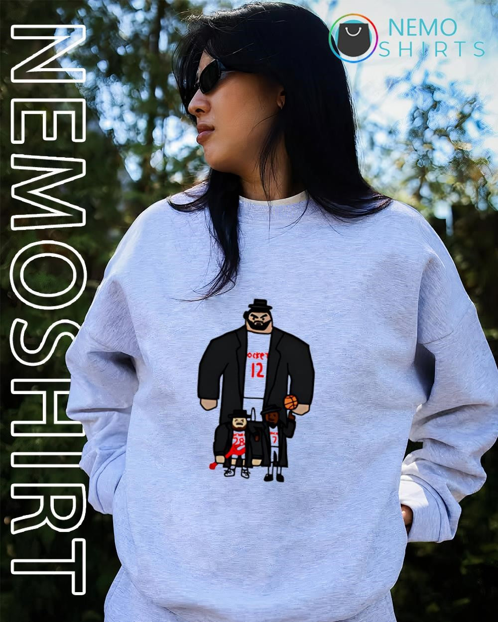 Sen-Goon Squad Houston Rockets players basketball shirt