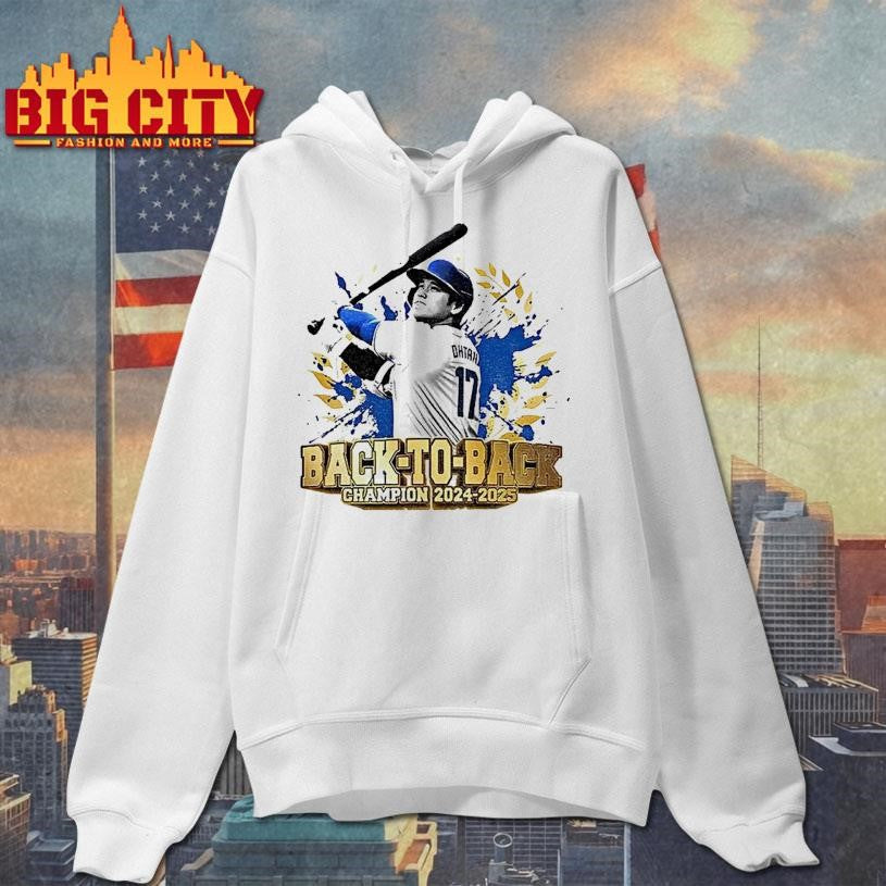 Shohei Ohtani Los Angeles Dodgers Mvp Baseball World Series Back To Back 2024 2025 Shirt