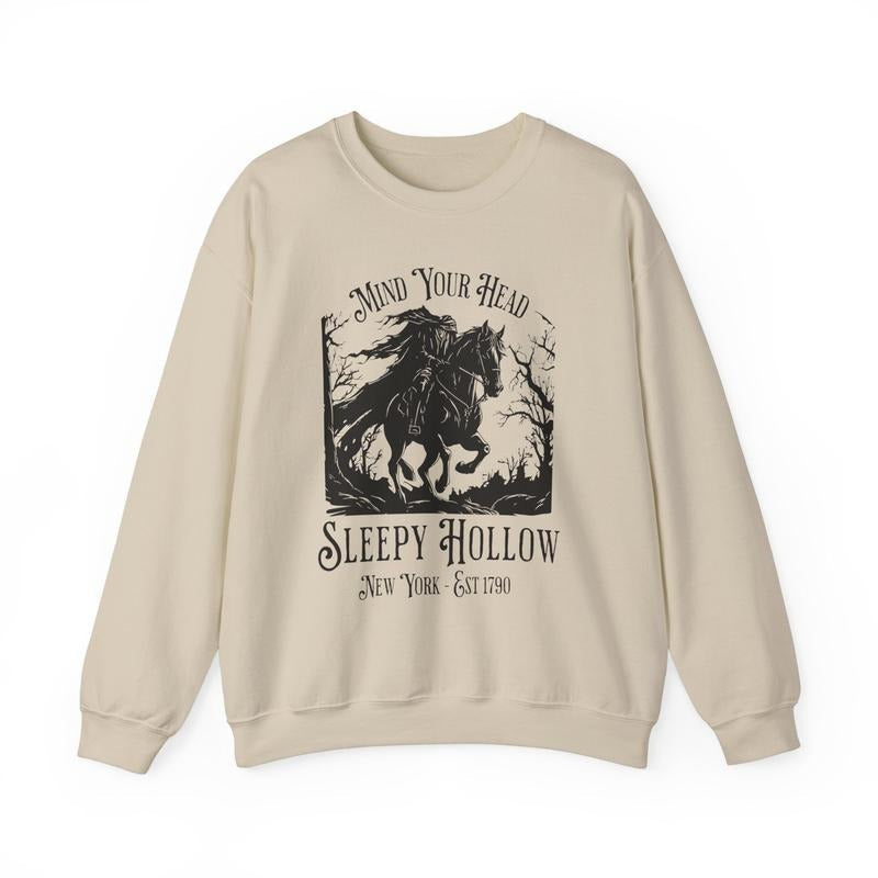 Sleepy Hollow Sweatshirt, Headless Horseman Hoodie, Dark Academia, Booktok Merch, Halloween Sweatshirt, Ichabod Crane,...