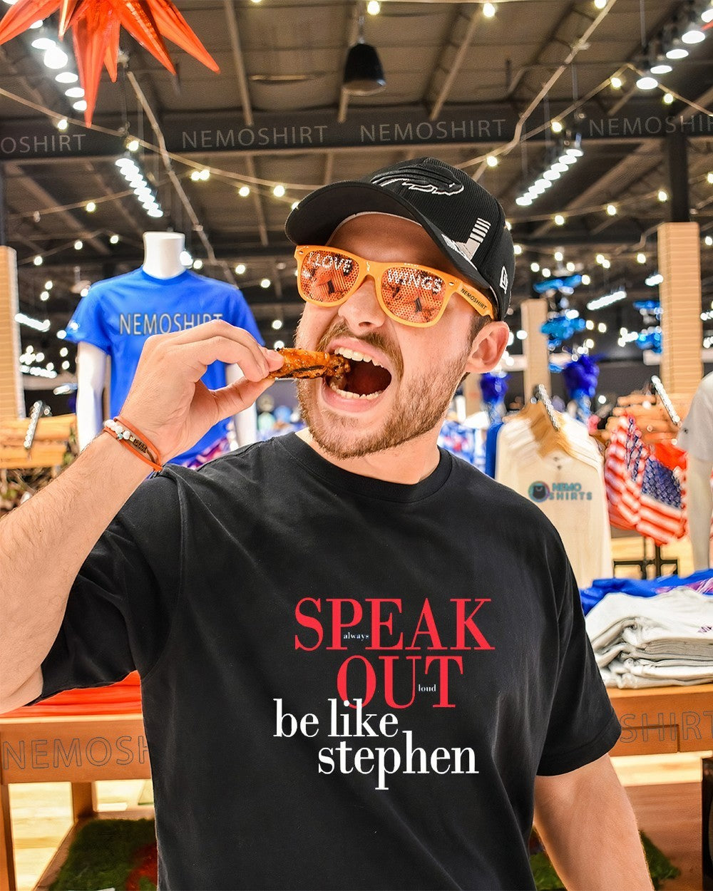 Speak out loud be like Stephen shirt