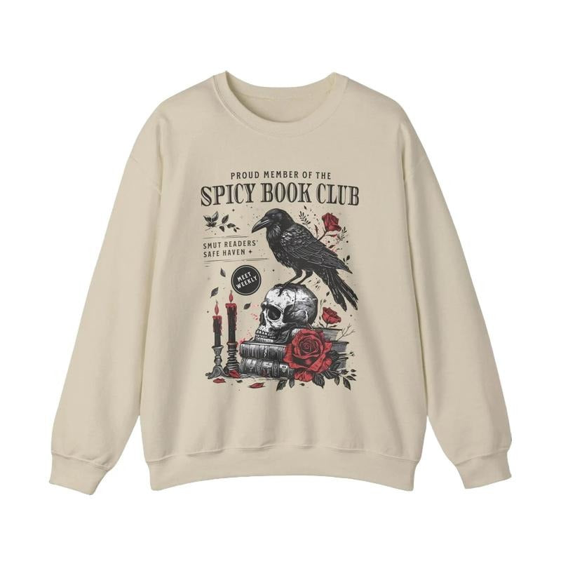 Spicy Book Club Sweatshirt, Morally Grey Hoodie, Book Sweatshirt, Booktok Merch, Bookish Things, Smut Gift, Death By TBR...