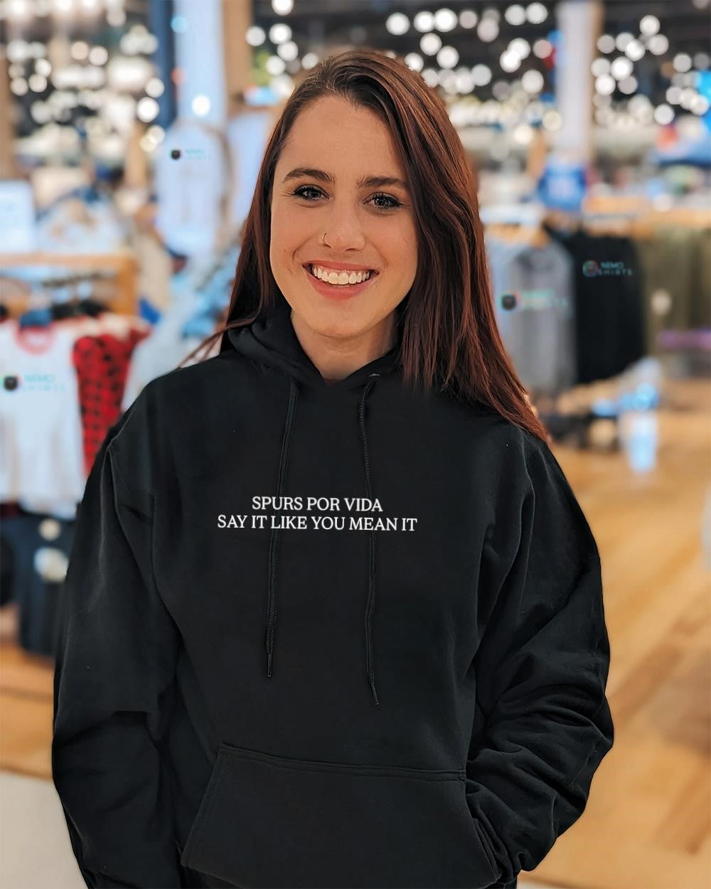 Spurs por vida say it like you mean it shirt