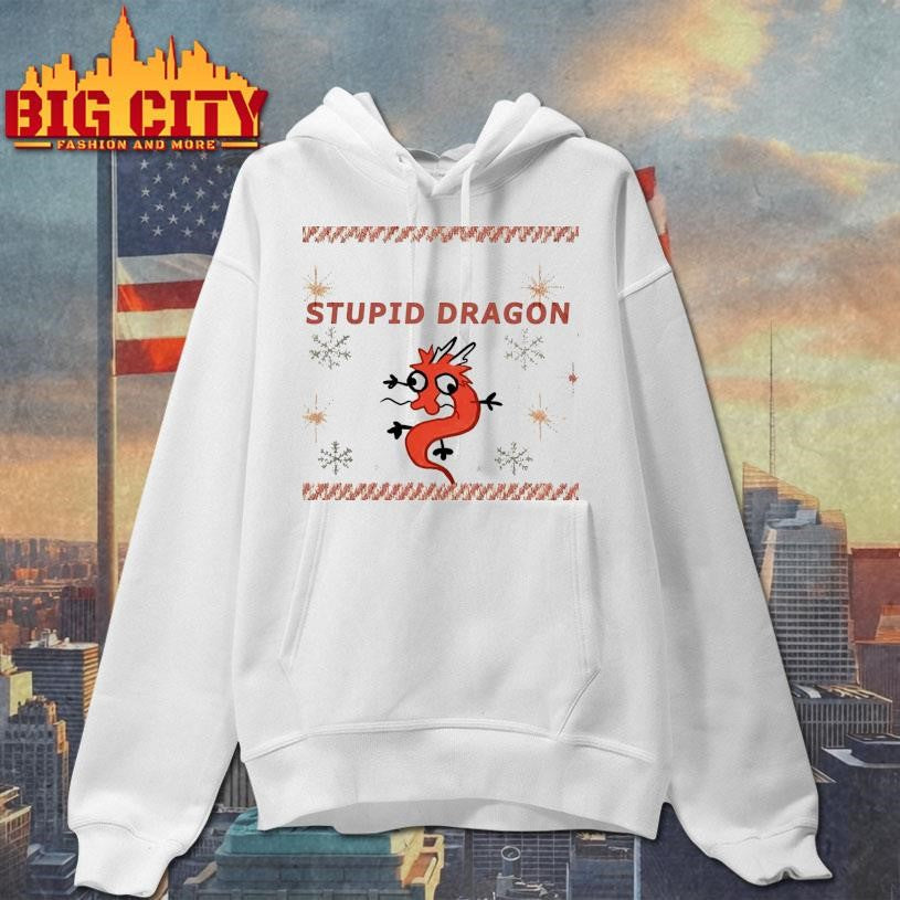 Stupid Dragon Christmas Ugly Shirt