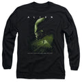 Alien Lurk Mens Long Sleeve Shirt Black Hoodie, Sweatshirt | CiraTrend.com