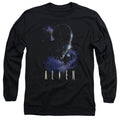 Alien In Spacemens Long Sleeve Shirt Black Hoodie, Sweatshirt | CiraTrend.com
