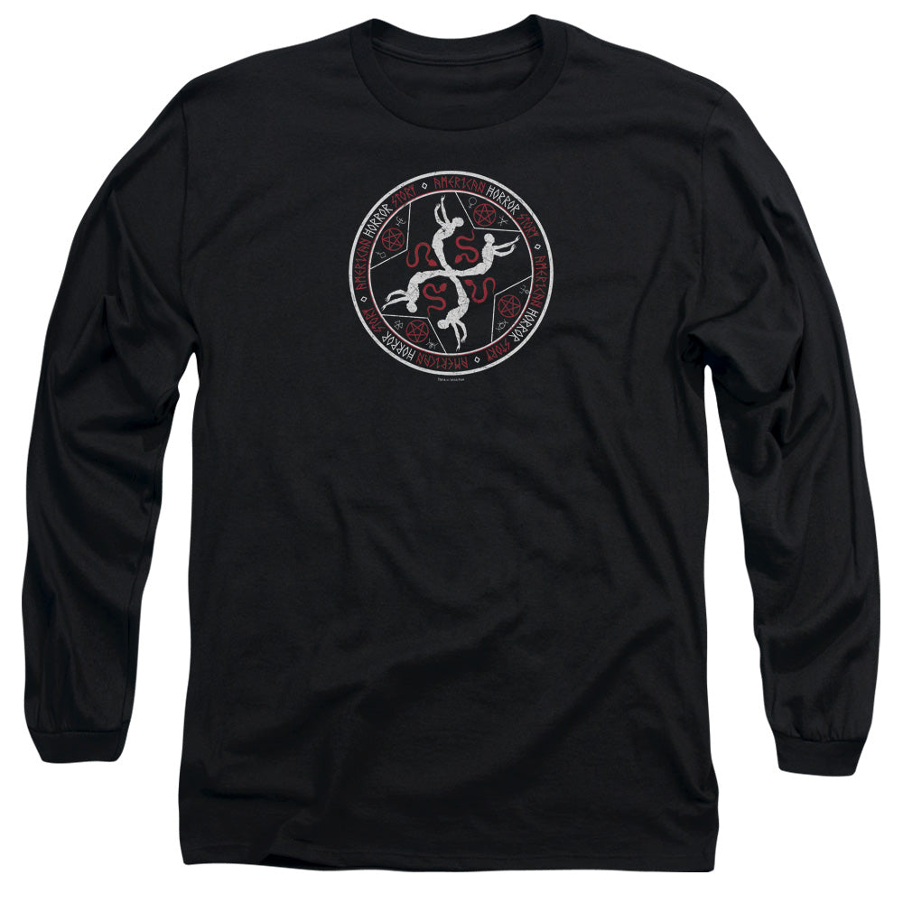 American Horror Story Coven Serpent Sigil Mens Long Sleeve Shirt Black Hoodie, Sweatshirt | CiraTrend.com