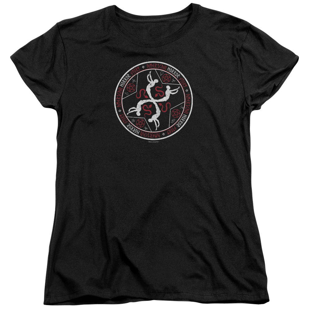 American Horror Story Coven Serpent Sigil Womens T Shirt Black Hoodie, Sweatshirt | CiraTrend.com