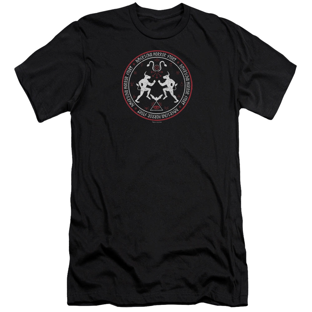 American Horror Story Coven Minotaur Sigil Slim Fit Mens T Shirt Black Hoodie, Sweatshirt | CiraTrend.com