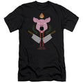 American Horror Story Pig Cleavers Premium Bella Canvas Slim Fit Mens T Shirt Black Hoodie, Sweatshirt | CiraTrend.com